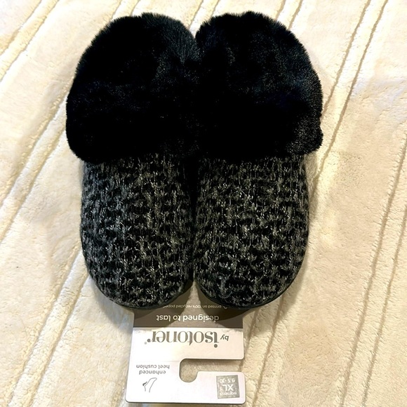 Positioned slippers size XL or size 10 enhanced heel cushion - Picture 1 of 5